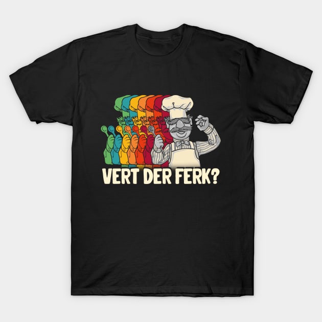 Retro Vert der ferk T-Shirt by Sayang Anak